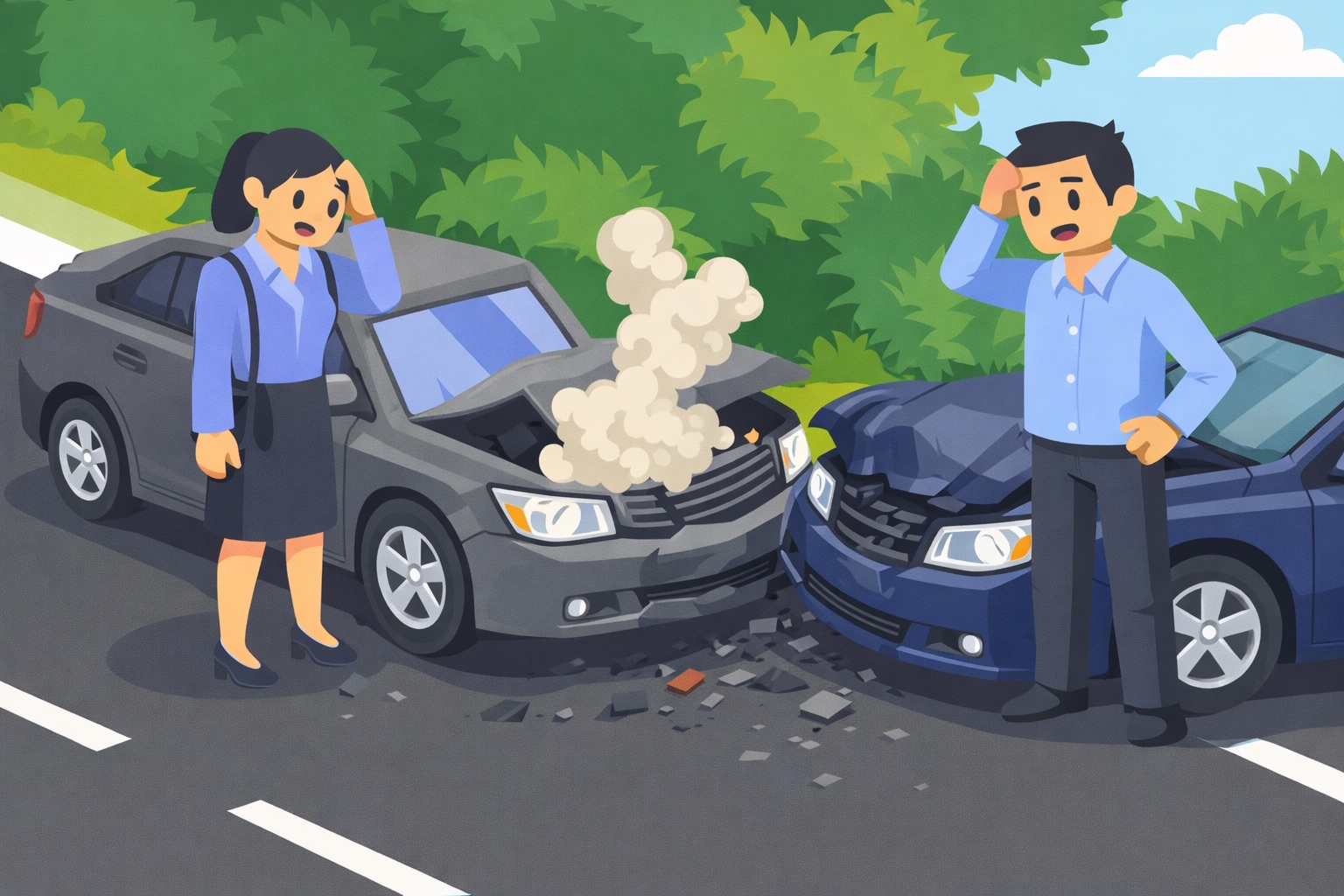 Accident claim support